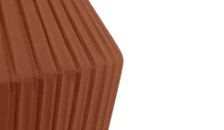 New Pleat skærm 75 cm, cinnamon brown Lampeskærme|Entre Lamper