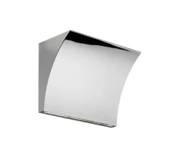 Clearance Pochette Up/Down Væglampe LED, Krom Krom Lamper|Væglamper
