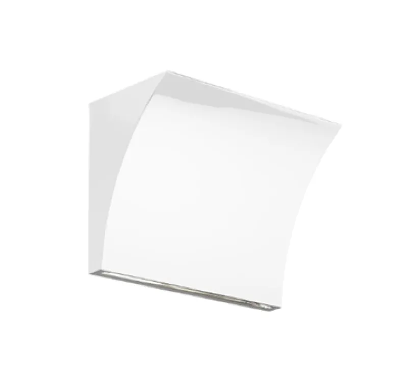 Best Pochette Up/Down Væglampe LED, Blank hvid Væglamper