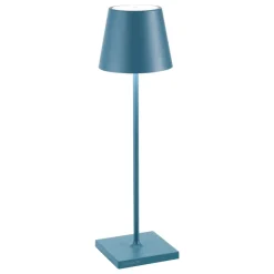 Sale Poldina batterilampe / bordlampe, avio blå Transportable Lamper|Skrivebordslamper