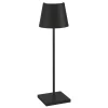 Hot Poldina batterilampe / bordlampe, sort Transportable Lamper|Skrivebordslamper