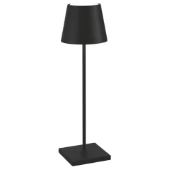 Hot Poldina batterilampe / bordlampe, sort Transportable Lamper|Skrivebordslamper