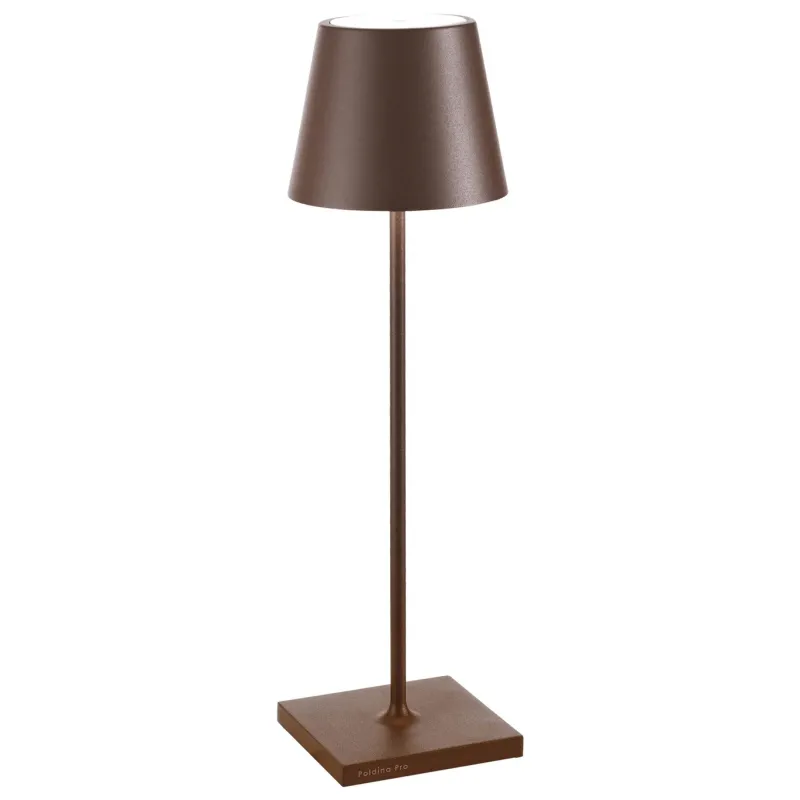 Clearance Poldina batterilampe / bordlampe, corten Transportable Lamper|Skrivebordslamper