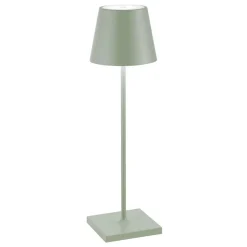 Best Poldina batterilampe / bordlampe, salviegrøn Transportable Lamper|Skrivebordslamper