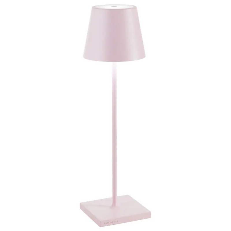 Outlet Poldina batterilampe / bordlampe, pink Transportable Lamper|Skrivebordslamper