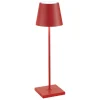Sale Poldina batterilampe / bordlampe, rød Transportable Lamper|Skrivebordslamper