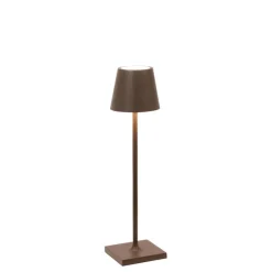 Hot Poldina micro batterilampe / bordlampe, corten Transportable Lamper|Lamper Til Sofabord