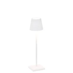 Sale Poldina micro batterilampe / bordlampe, hvid Hvide Lamper|Transportable Lamper