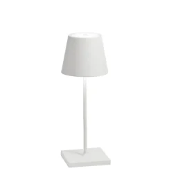 Hot Poldina mini batterilampe / bordlampe, hvid Hvide Lamper|Transportable Lamper