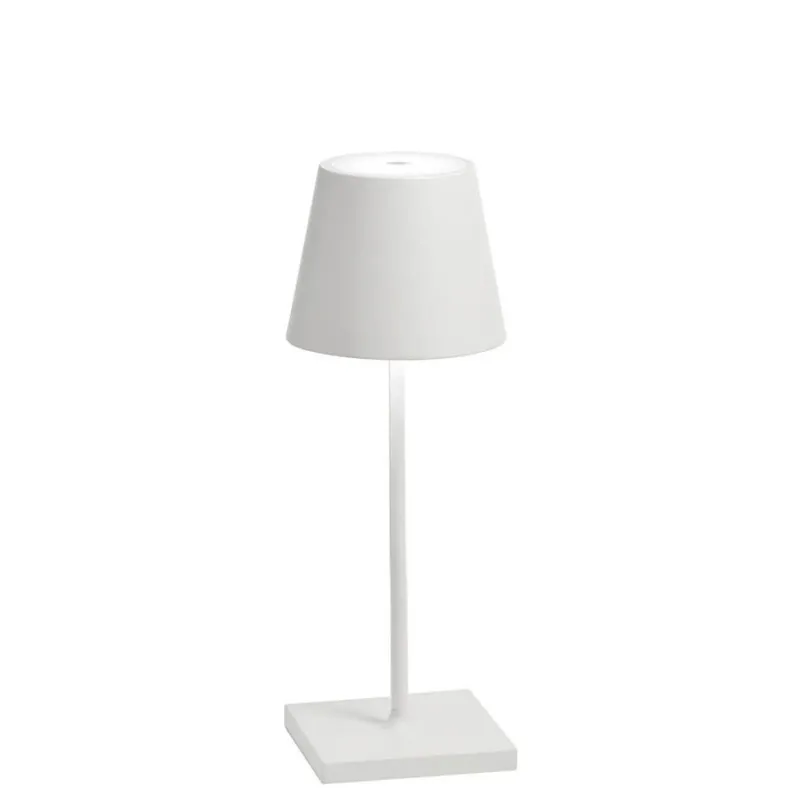 Hot Poldina mini batterilampe / bordlampe, hvid Hvide Lamper|Transportable Lamper