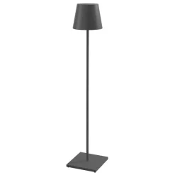 New Poldina XXL batterilampe / gulvlampe, mørkegrå Transportable Lamper|Standerlamper