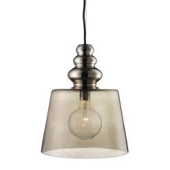 Sale Pollish XL pendel, smoke Glas Lamper