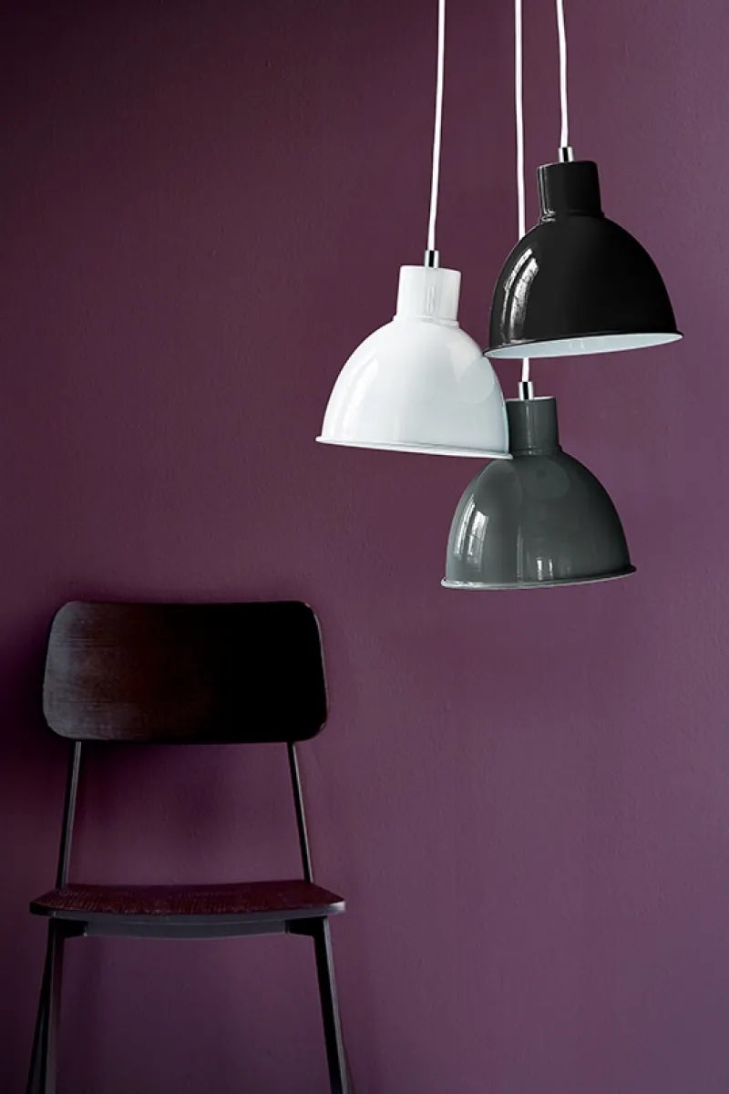 Pop pendel E27, hvid Hvide Lamper|Spisebordslamper