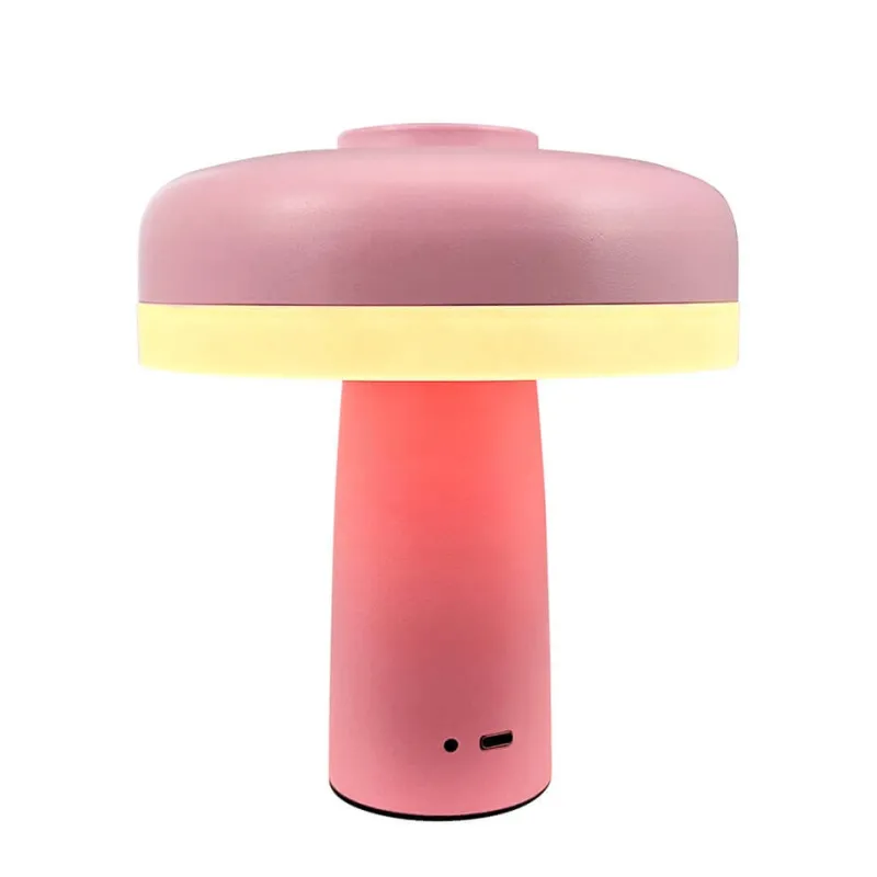 Best Porter LED bordlampe / batterilampe, lyserød Transportable Lamper|Lamper Til Reol