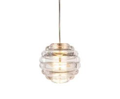 Online Press pendel mini sphere, klar Glas Lamper|Pendler