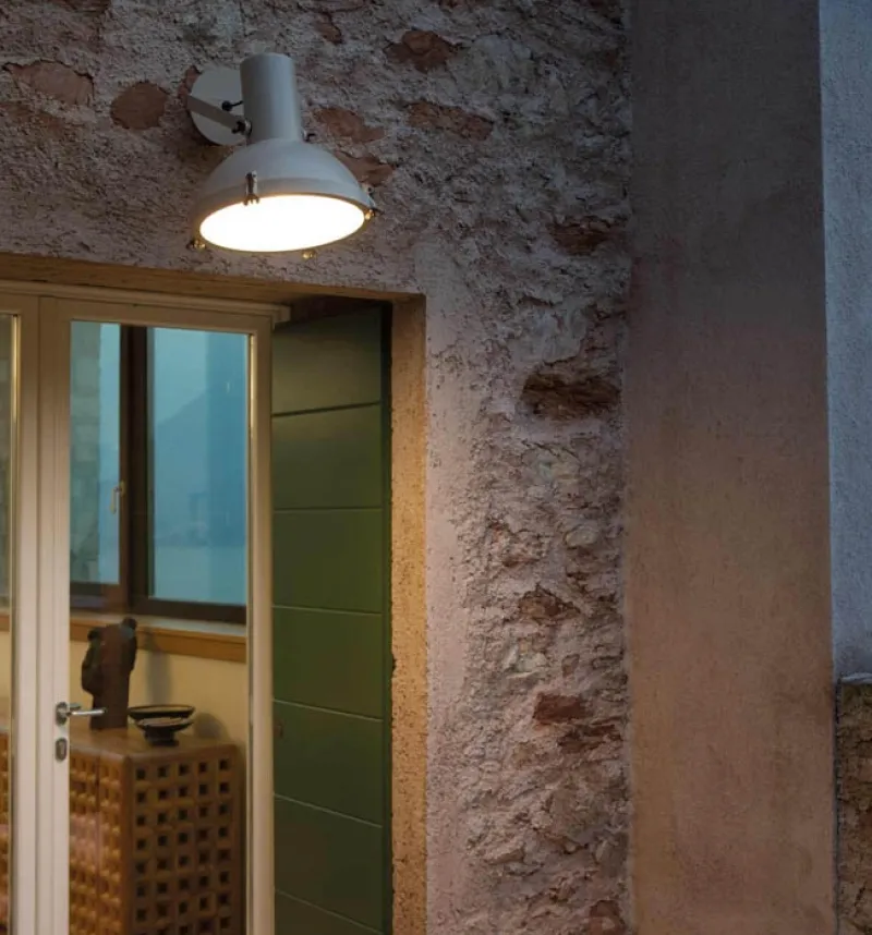 Online Projecteur 365 Outdoor væglampe, hvid Hvide Lamper|Industrielle Lamper