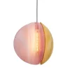 Clearance Proxima pendel, messing/askegrå/jaipur lysrød Messinglamper|Spisebordslamper