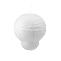 Outlet Puff Bulb pendel Rispapir Lamper|Hvide Lamper