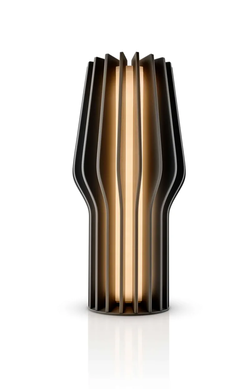 Hot Radiant LED batteri- / bordlampe 25 cm, sort Transportable Lamper|Sommerhus Lamper