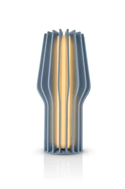 New Radiant LED batteri-/ bordlampe 25 cm, dusty blue Transportable Lamper|Sommerhus Lamper