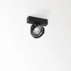 Hot Rand 111 LED DIM8 loft spot, sort Spotlampe|Arbejdslys