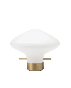 Hot Repose bordlampe 175, messing/opal Messinglamper|Hvide Lamper