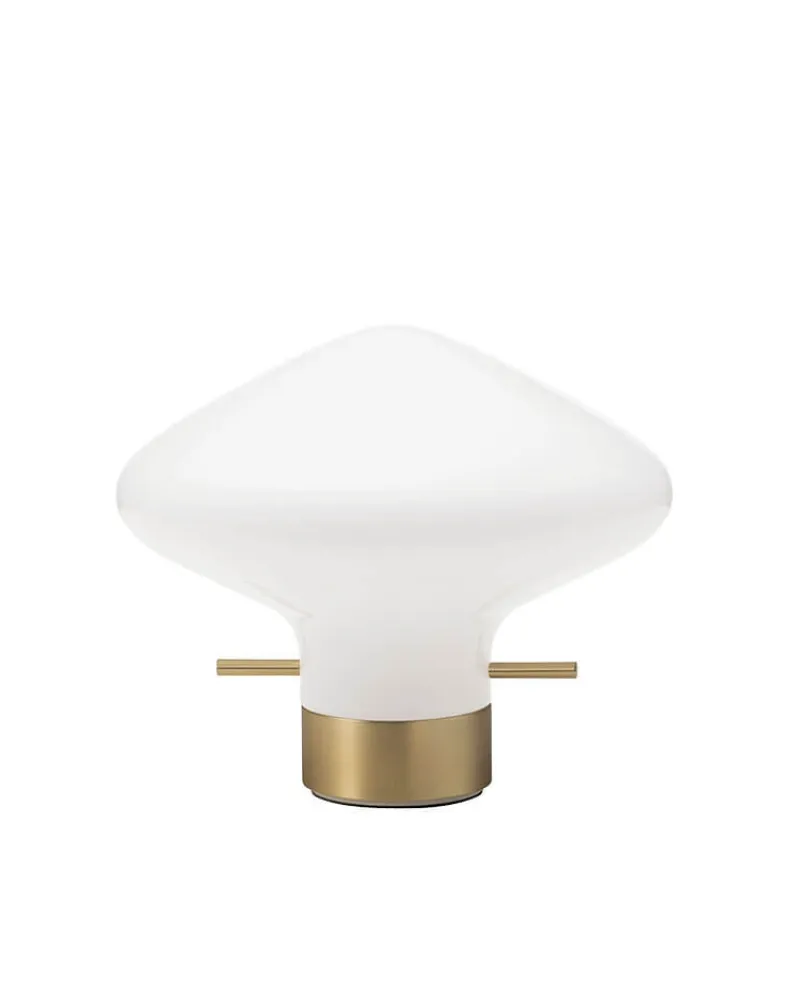 Hot Repose bordlampe 175, messing/opal Messinglamper|Hvide Lamper