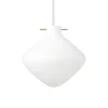 Outlet Repose pendel 260, messing/opal Messinglamper|Hvide Lamper