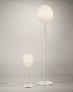 Outlet Rituals XL gulvlampe hvid/hvid Hvide Lamper|Glas Lamper