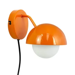 Clearance Rose væglampe, orange Orange Lamper|Stue Lamper