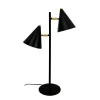 Hot Rouen bordlampe, sort Messinglamper|Skrivebordslamper