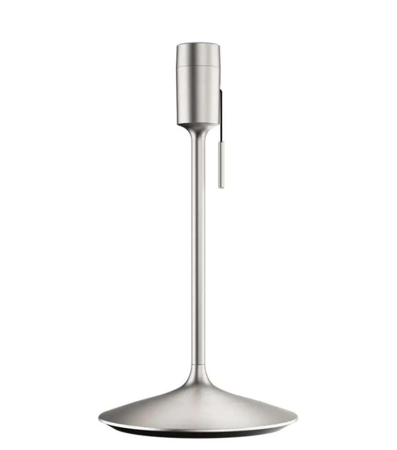 Best Santé bordstander m/USB, stål Lamper Med Usb|Bordlamper