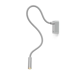 Outlet Scar-Led 1FDS væglampe påbyg, L750, alu/alu Læselamper|Væglamper