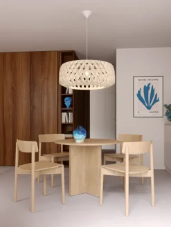 Sale Signature 80 pendel, birk Lamper I Træ|Spisebordslamper