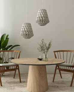 New Signature 28 pendel, hvid Lamper I Træ|Hvide Lamper