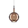 New Sky-Fall Round medium pendel, bronze Glas Lamper|Hængelamper