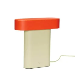Best Sleek bordlampe, grøn/rød Lamper Til Reol|Lamper Til Natbord