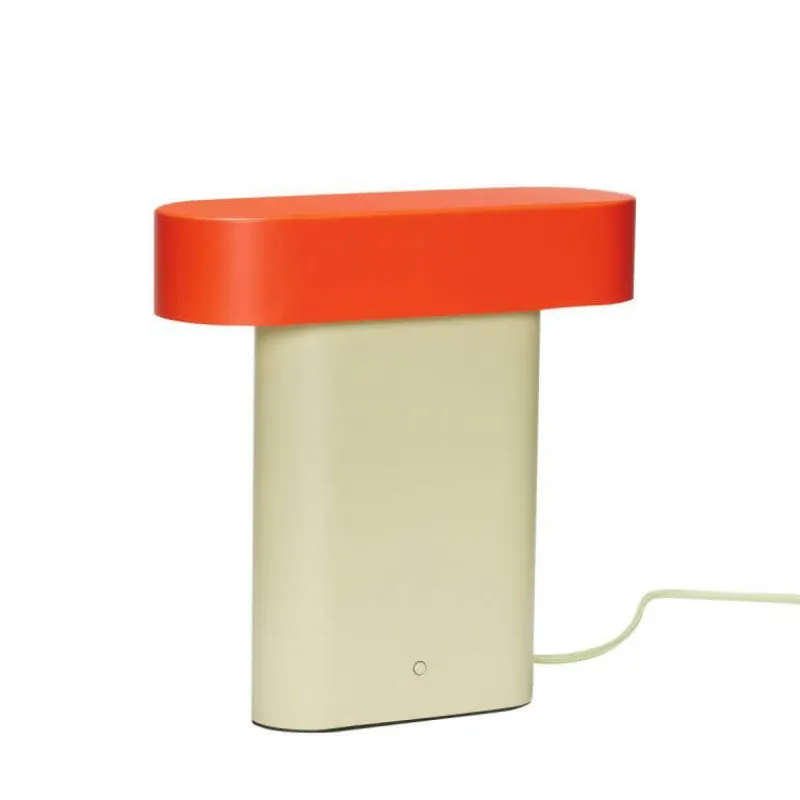 Best Sleek bordlampe, grøn/rød Lamper Til Reol|Lamper Til Natbord