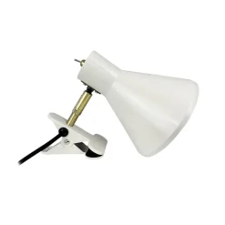 Sale Sleep klemmelampe, kit hvid Messinglamper|Hvide Lamper