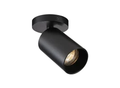 Outlet SpotOn Circle1 loftlampe/spot, sort Spotlampe|Lamper Til Værksted