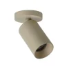 New SpotOn Circle1 loftlampe/spot, beige Spotlampe|Lamper Til Værksted
