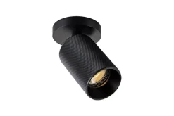 SpotOn Circle1 loftlampe/spot, sort grib (nubret) Spotlampe|Lamper Til Værksted