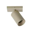 Online SPOTON1 loftlampe/spot, beige Spotlampe|Lamper Til Værksted