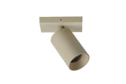 Online SPOTON1 loftlampe/spot, beige Spotlampe|Lamper Til Værksted