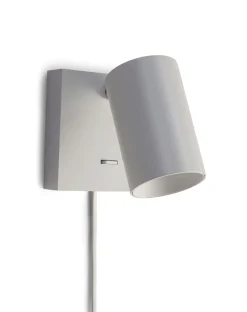 Clearance SpotOn1 Wall m/afbryder væglampe/spot, hvid Hvide Lamper|Læselamper
