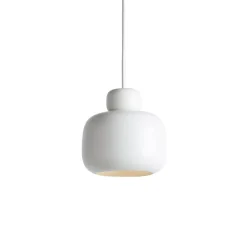 Discount Stone pendel lille, hvid Hvide Lamper|Spisebordslamper
