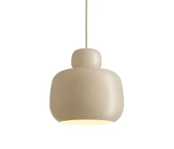 Best Stone pendel stor, beige Hængelamper|Lamper Til Teenageværelse