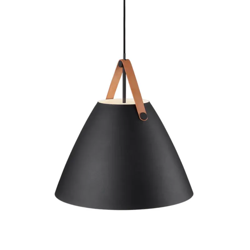 Best Strap 48 pendel, sort Industrielle Lamper|Hængelamper