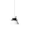 Clearance Sundowner pendel 175, sort/hvid Hvide Lamper|Hængelamper