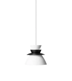 Clearance Sundowner pendel 175, sort/hvid Hvide Lamper|Hængelamper